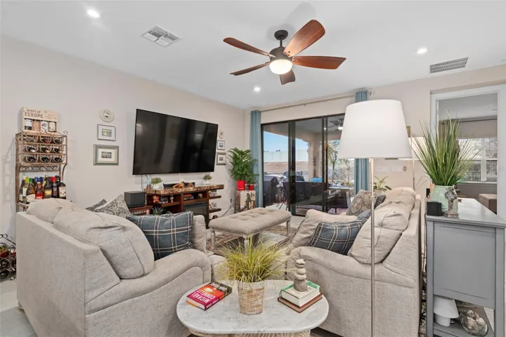 Great Room with a view to the Extended Lanai