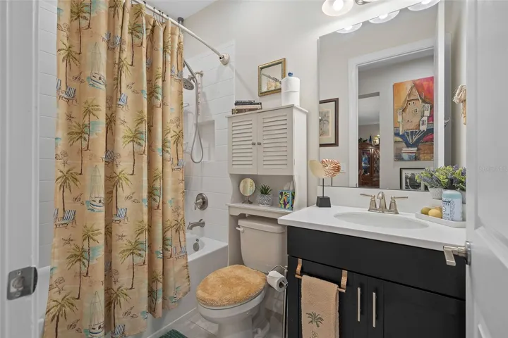 Bathroom 2 is adjacent to Bedroom 2