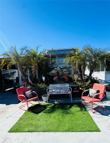 Enjoy your coffee on the front patio!