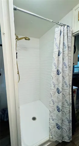Shower with tile