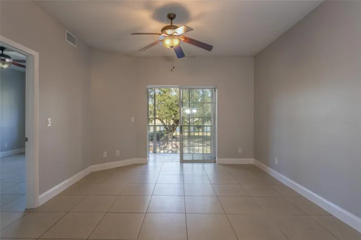 Living Area Not Staged  Slider Opens To Private Patio