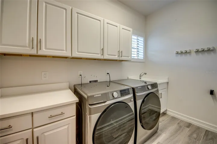 First floor laundry