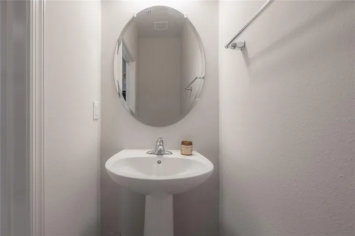 Downstairs half bath