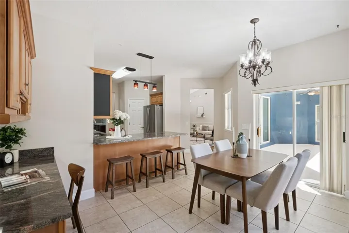 Kitchen, Dinette, and Desk/Coffee Bar Overlook