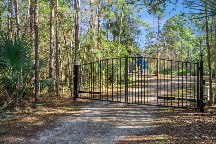 Private Gate Entrance