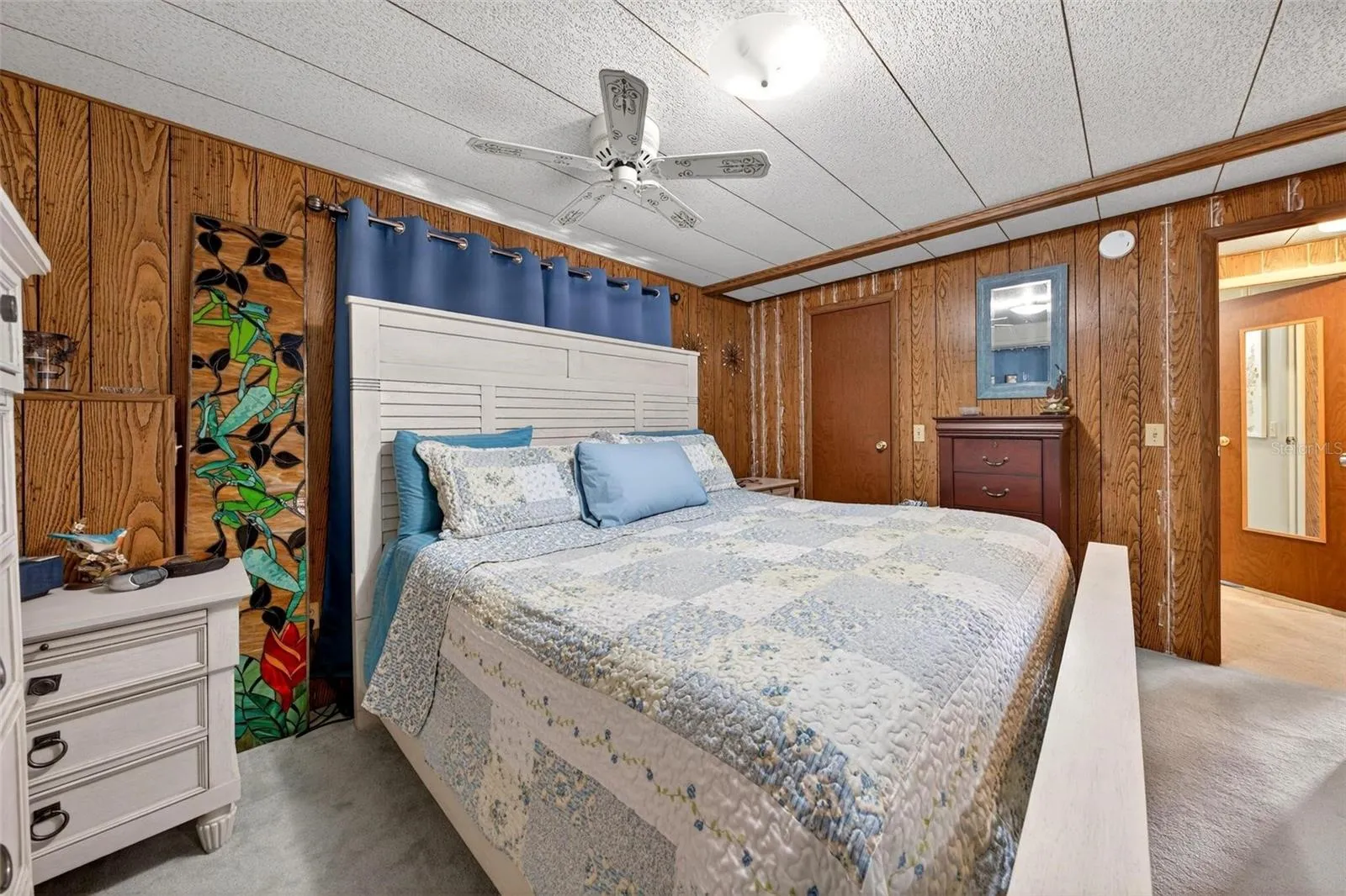 First master bedroom with walk-in closet