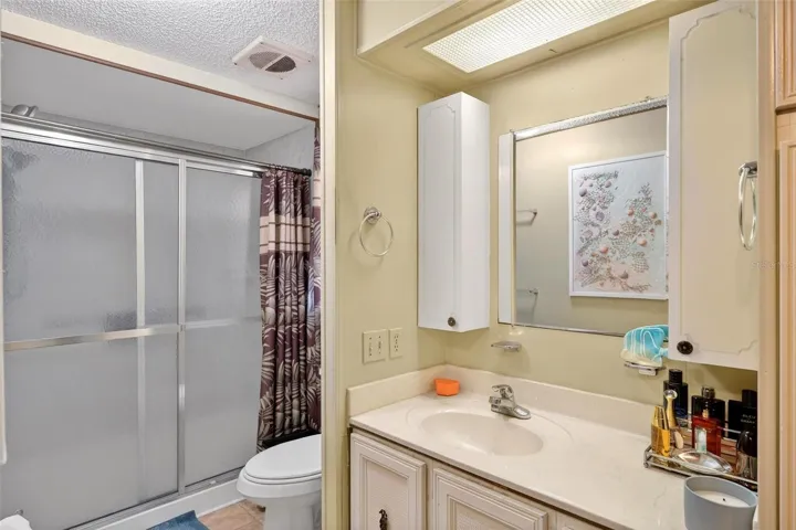 Detached full bathroom