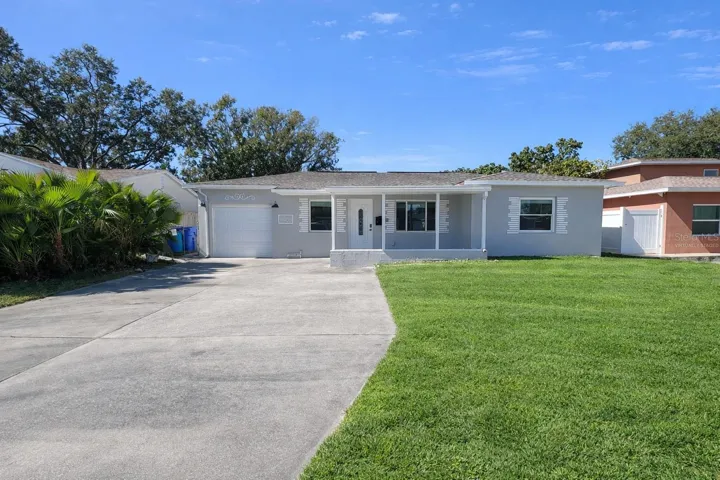 Front of home. Virtually staged.