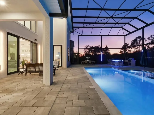 Pool & SPa Dusk