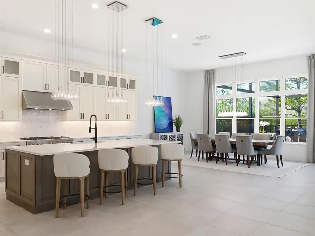 Gourmet Kitchen and Dining Room