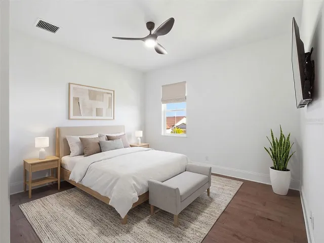 Virtually Staged Bedroom 3 2nd Floor