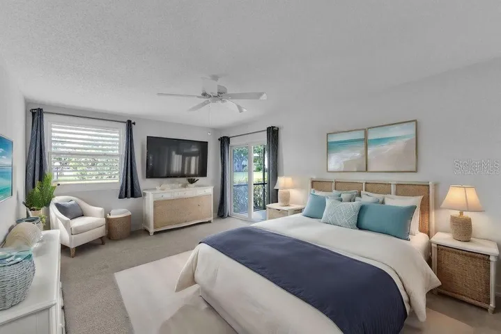 master bedroom virtual staging