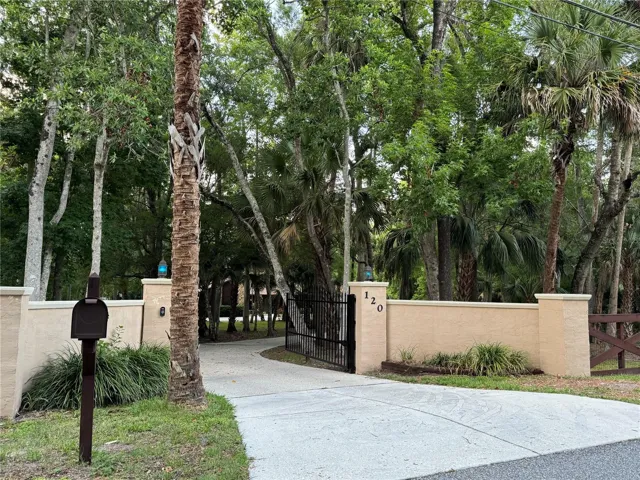 Front Drive Entry Gate