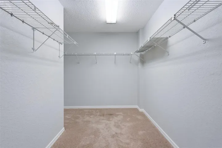 Nice size walk in closet
