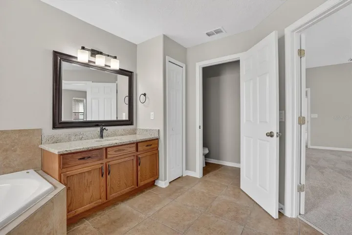 Primary Suite - Bathroom (upstairs)