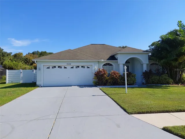 DOUBLE GARAGE AND DRIVEWAY
