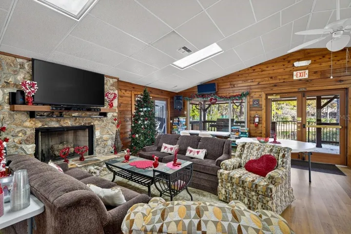 Club House TV Area