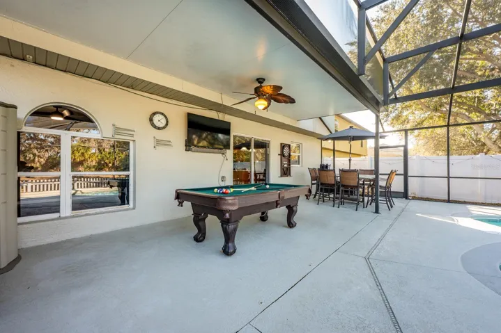 Indoor/outdoor living.