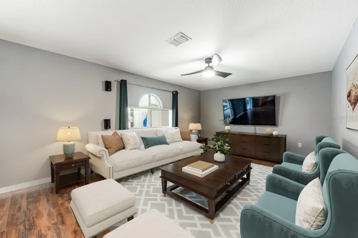 Family Room. Virtually Staged.