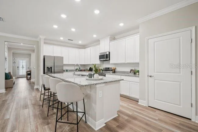Model home - actual features may vary.