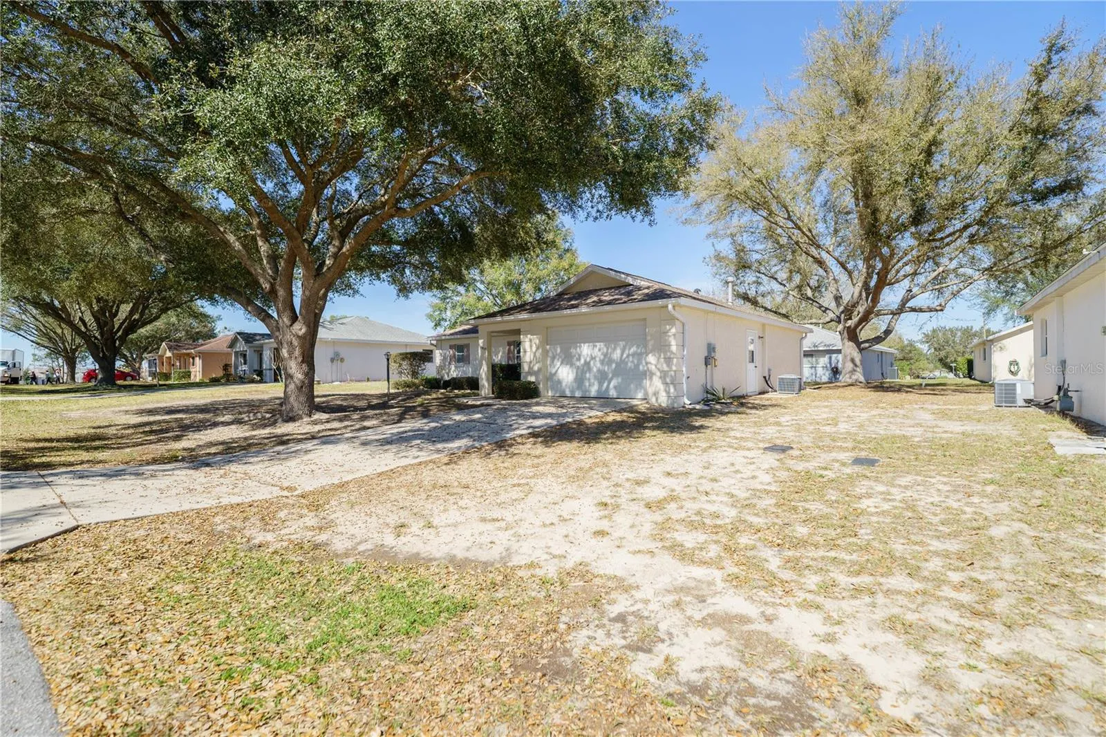 Plenty of room between houses