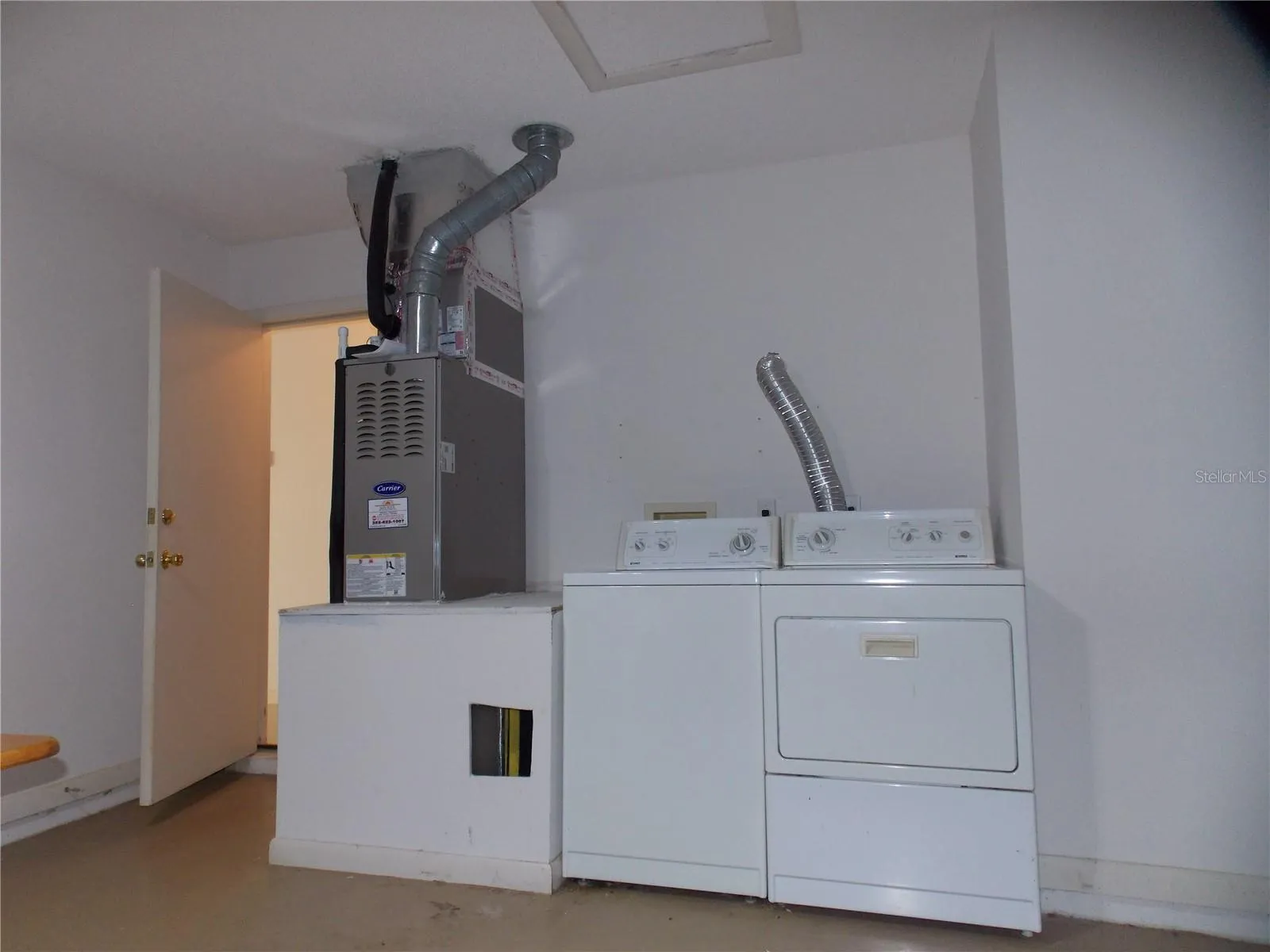 Washer and dryer