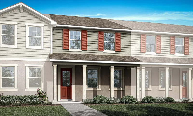 Meadowlark Landing - Aurora Floorplan - Craftsman Elevation
