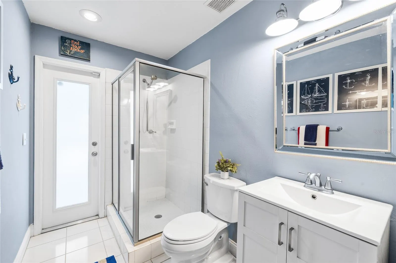 Downstairs Full Pool Bathroom
