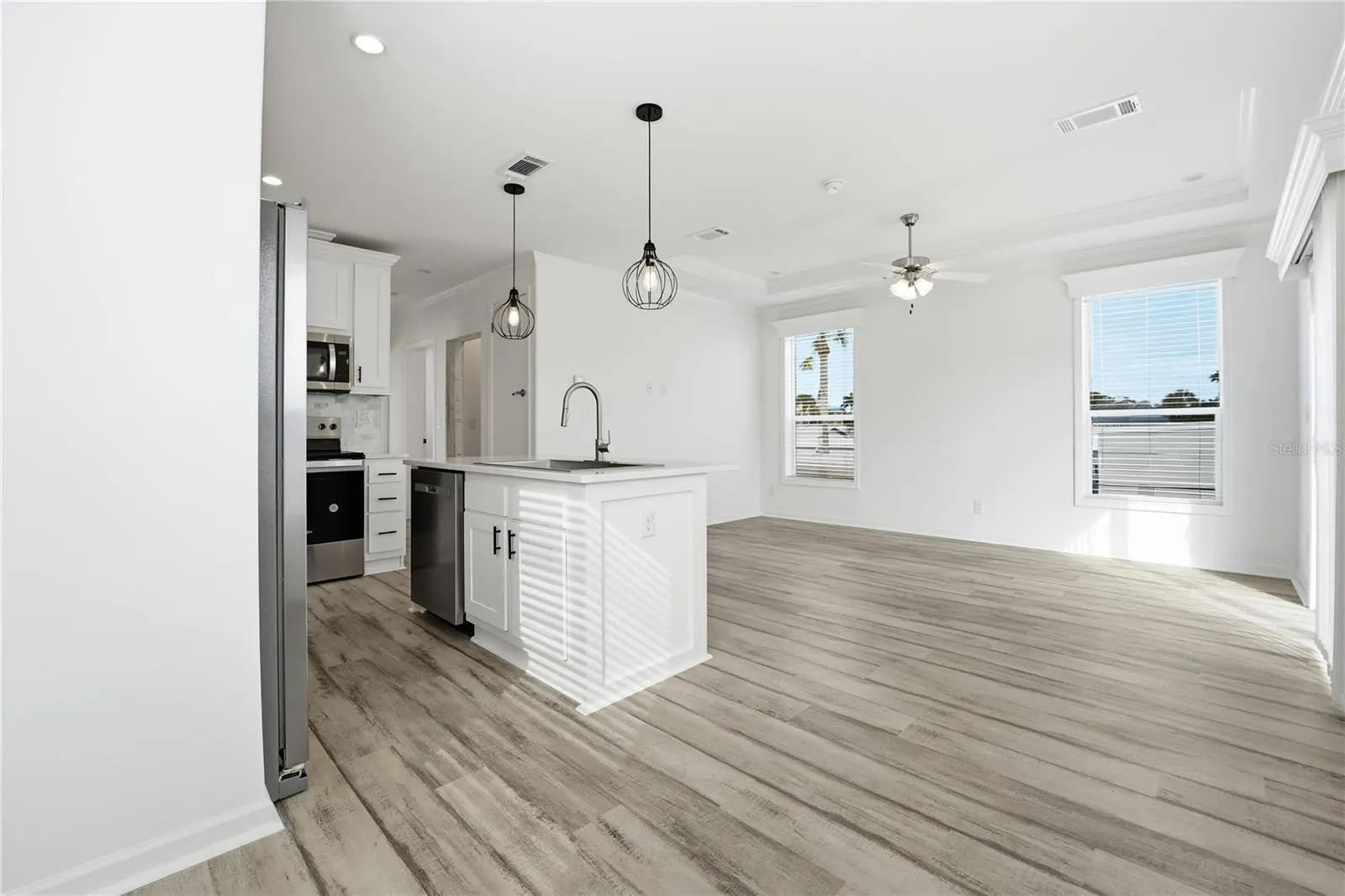 Open Concept Living/Dining/Kitchen