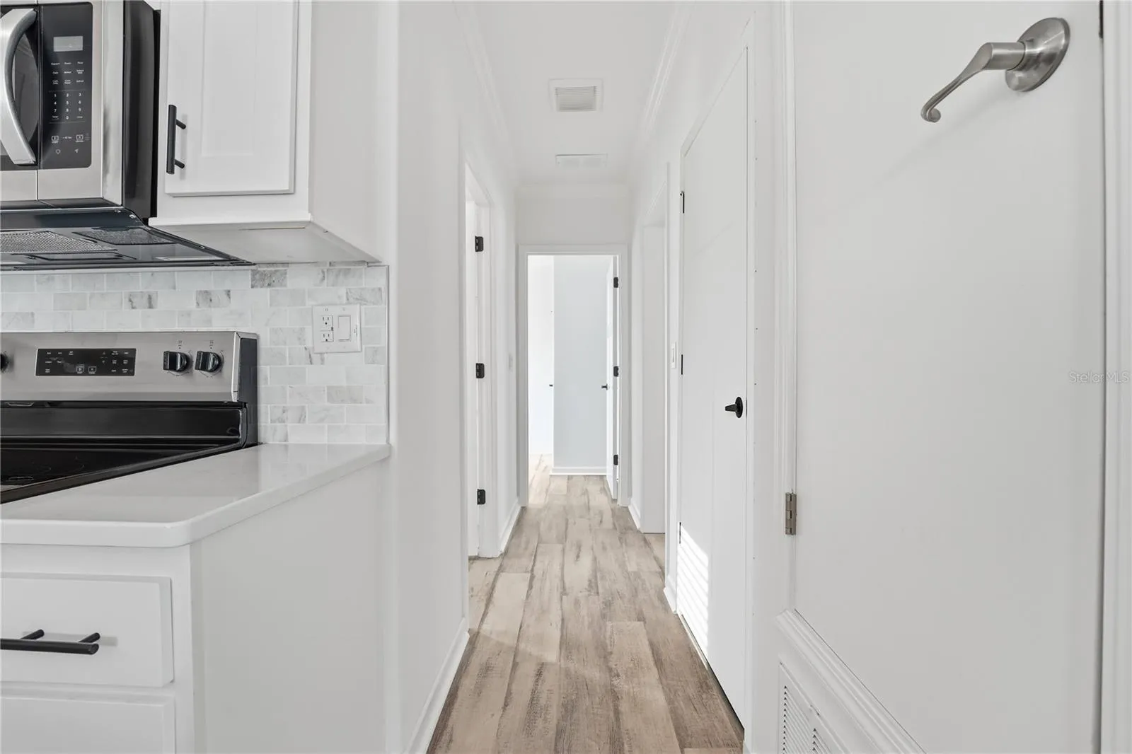 Hallway to bedrooms