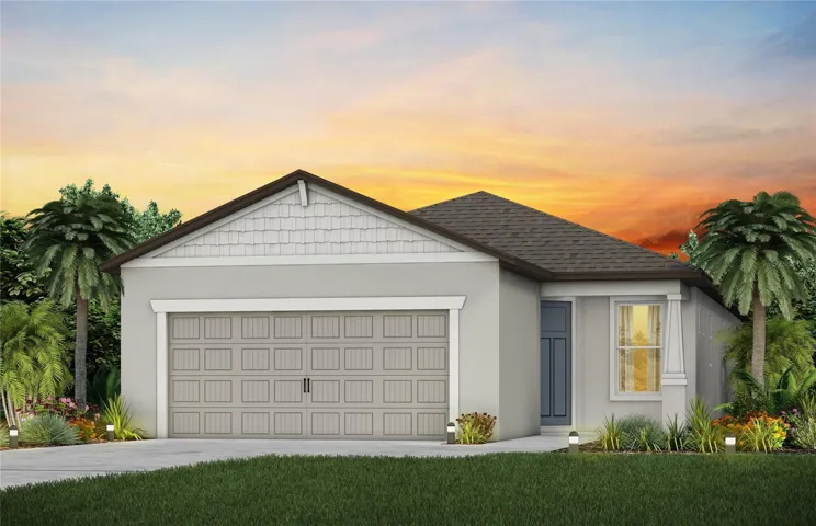 Exterior Rendering, Elevation C1
