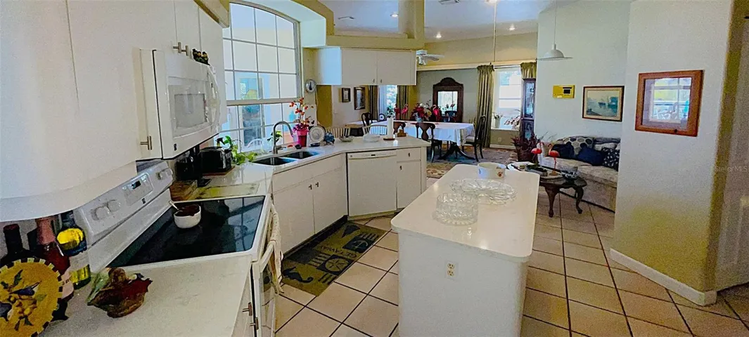 Kitchen with lots of Storage, and Center Island