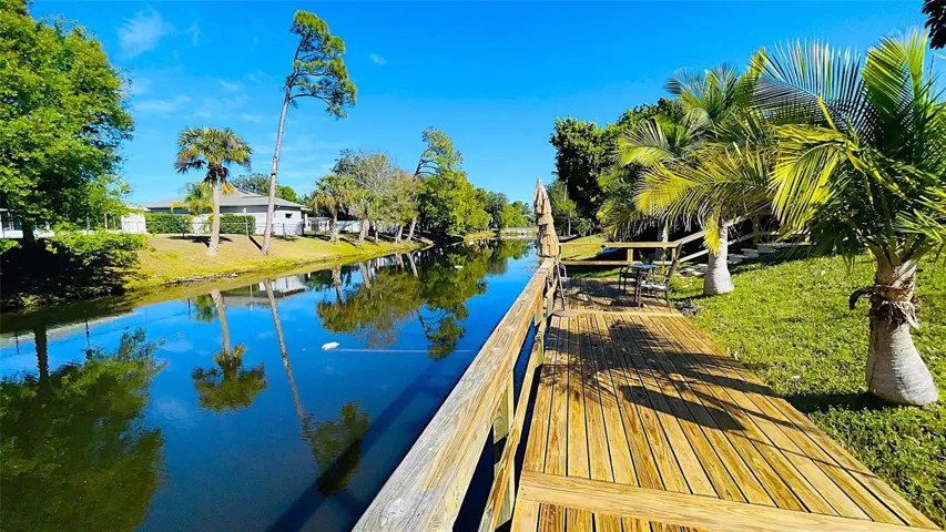 Freashwater Canal, Great for fishing from your back yard.
