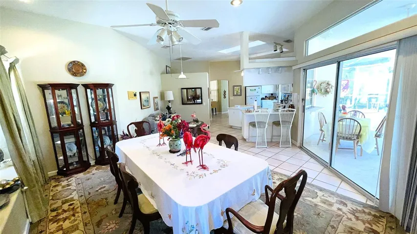 Dining and Kitchen Area