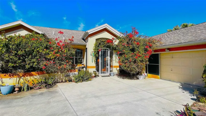 Front Entrance and Garage