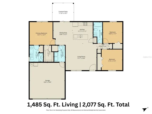 Floor Plan..3BD/2BA