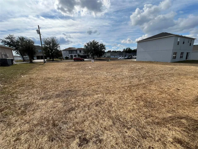 View  from fence at the back of the lot.
