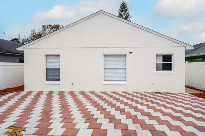 Rear Patio