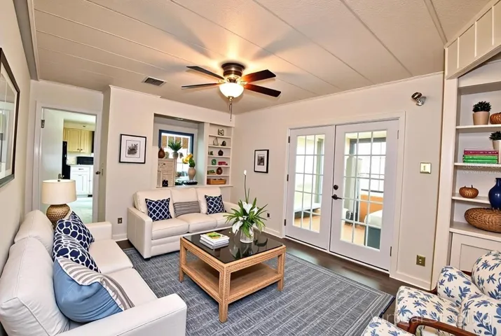 Virtually Staged Family Room
