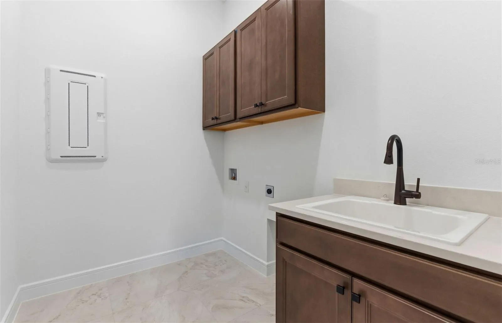 Laundry Room w/Built-In Cabinets