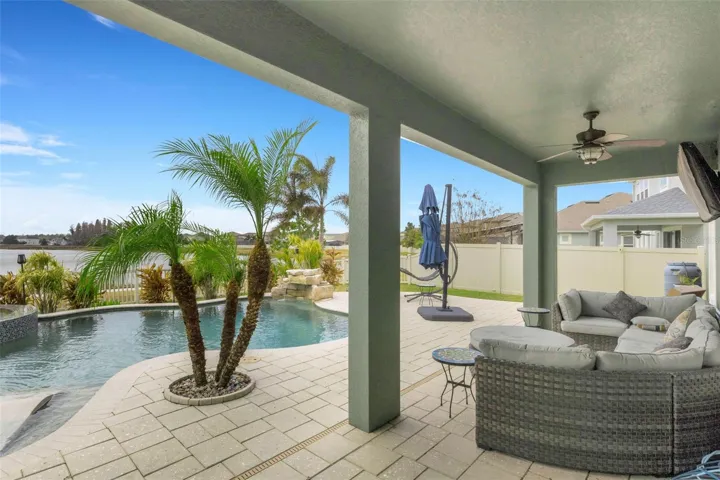 Backyard oasis