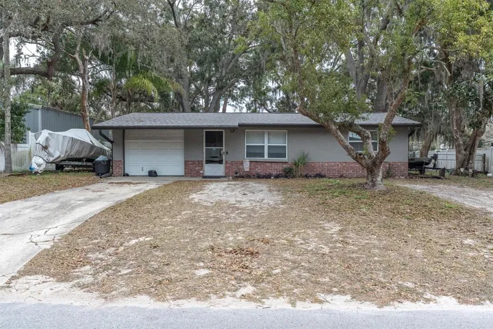 Notice the additional space to the left and right side of the home.