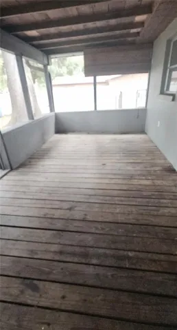 Screened in Porch on the canal side.