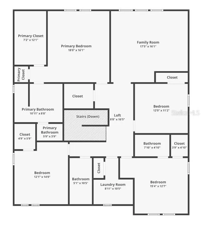 Second floor plan