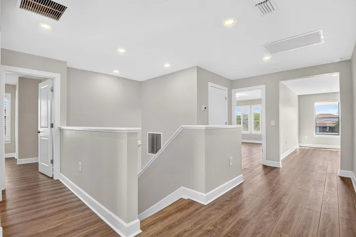 Second floor staircase