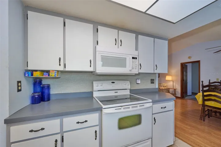 KITCHEN VIEW OF STOVE AREA