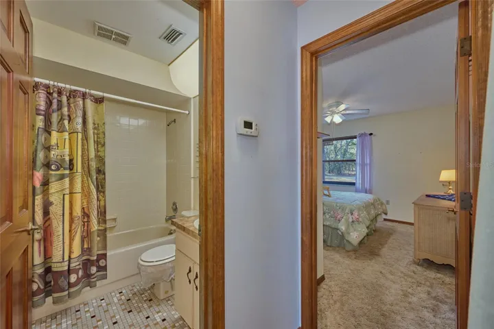 HALLWAY TO GUEST BATH AND SECONDARY BEDROOM