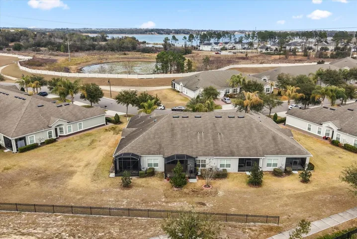 Aerial View of the Backyard