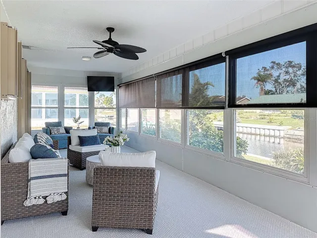 Custom Remote Control Blinds in the Florida Rm