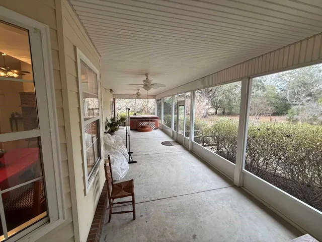 Rear Screened Porch